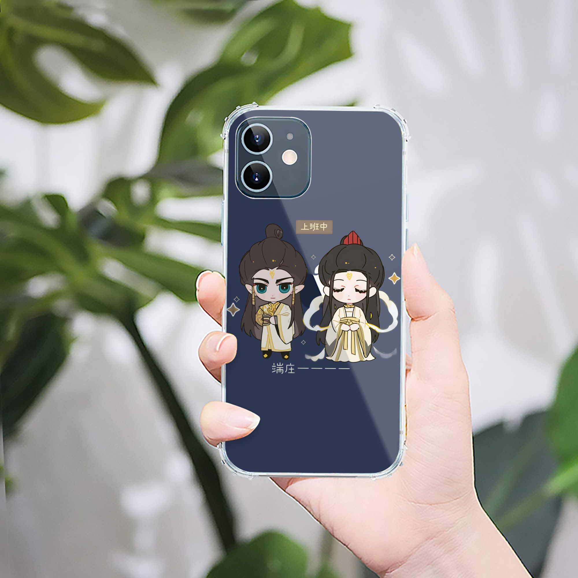 （画像用） Ne Zha 2 ナタ 魔童の大暴れ 【iPhone 12シリーズ対応】透明スマホケース（クリアソフトケース）